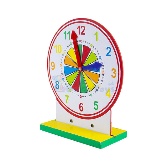 Wooden Clock Toy For Learning Number
