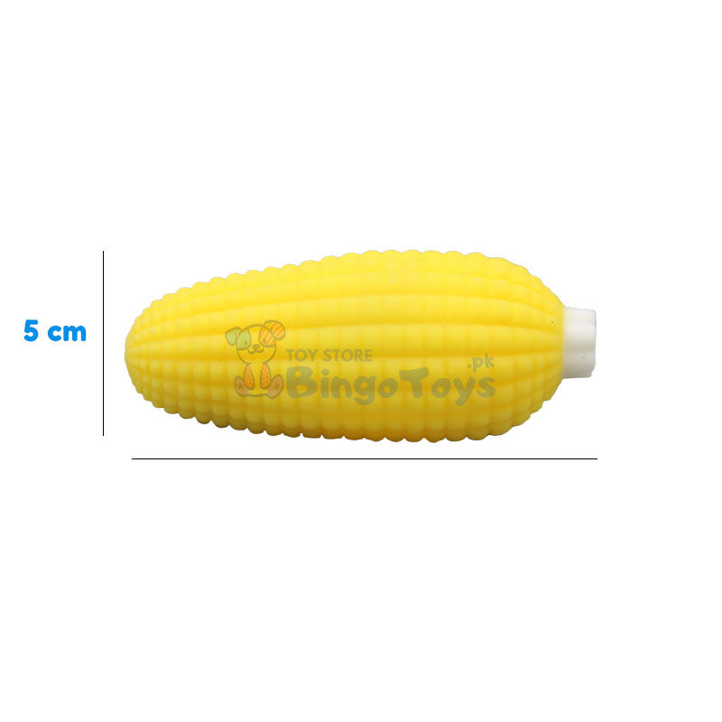 Yellow Corn Soft Squeeze Toy