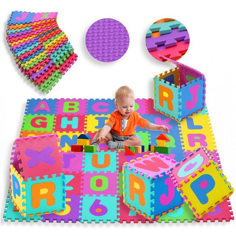 Eva Puzzle Mats Small ABC & 123