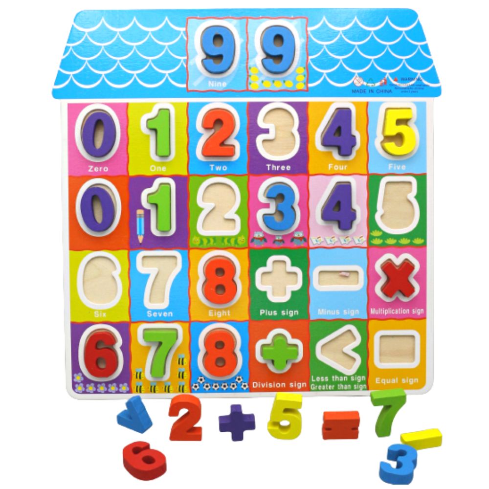 1 to 100 counting Wooden Board