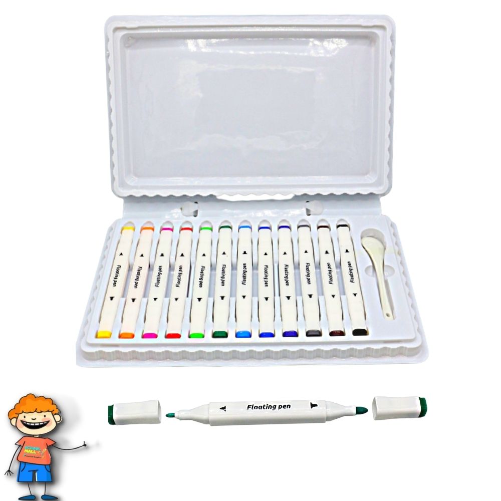12 Colors Water Floating Painting Pen (2)