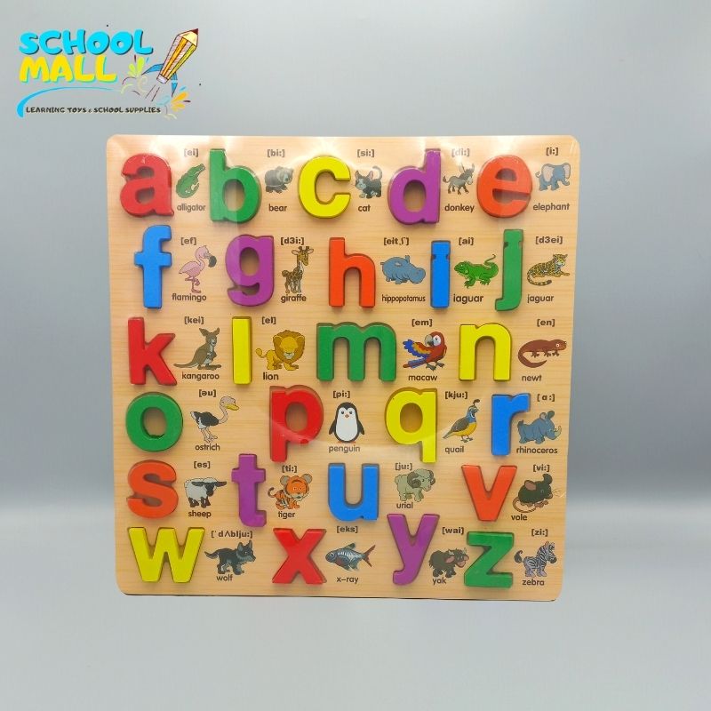 abc wooden board