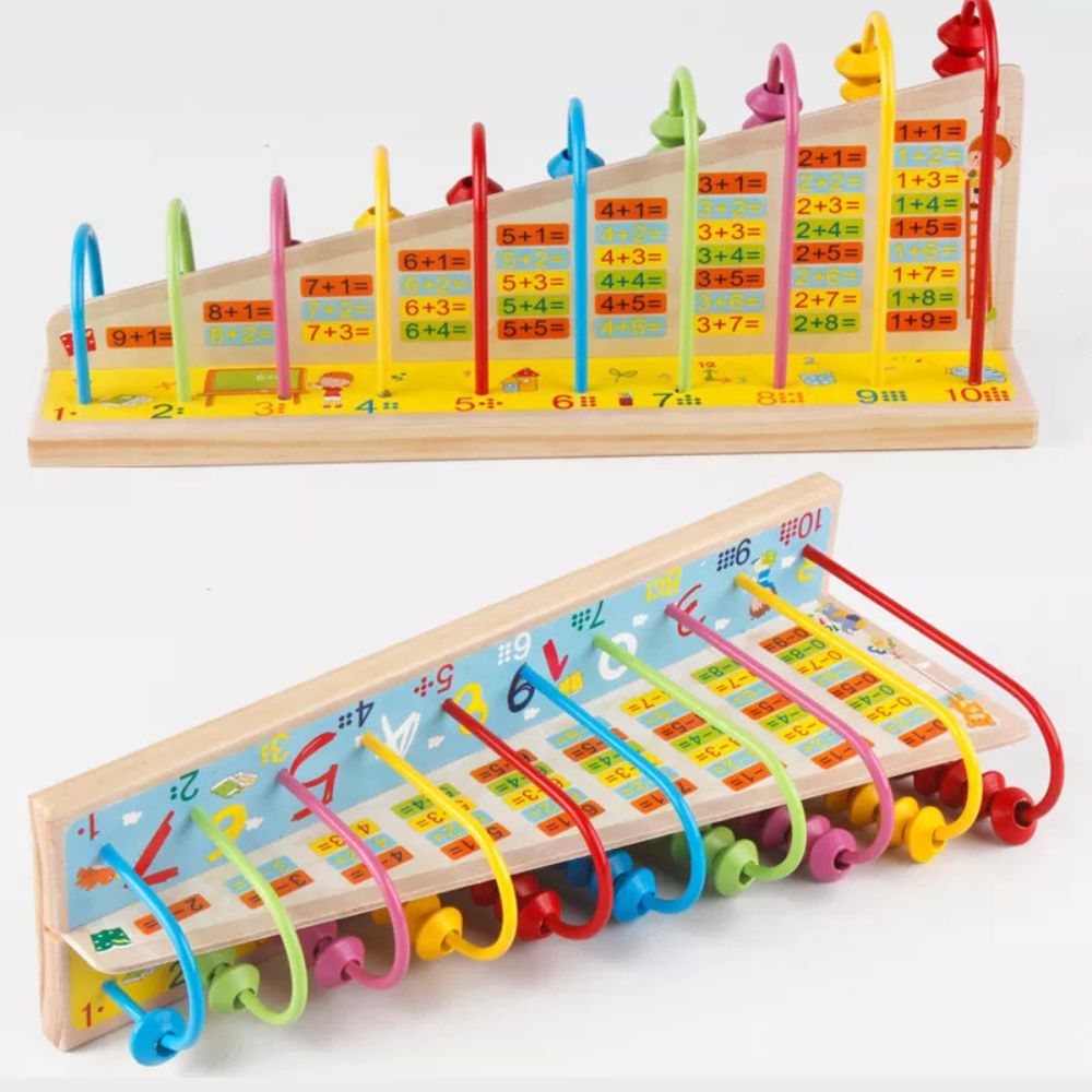 Mubei 10 Bead Abacus Wooden