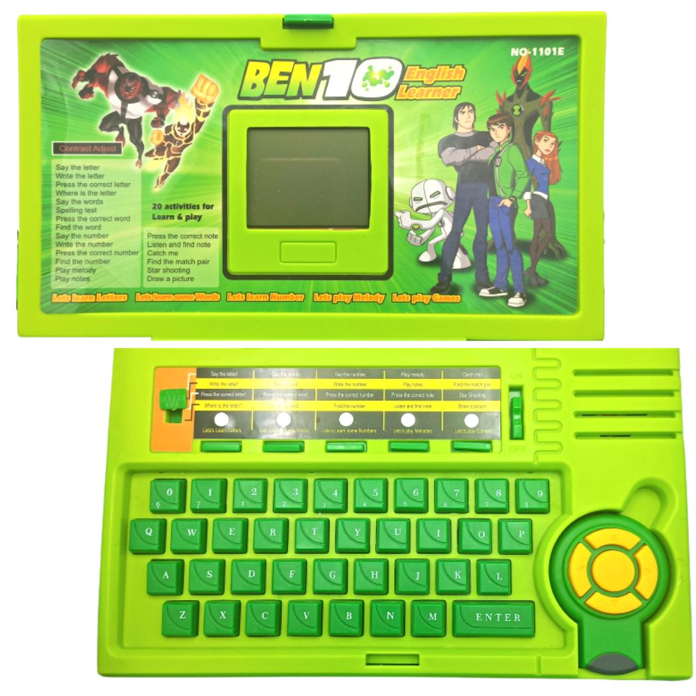 20 Activities Ben10 Learn & Play Laptop (2)