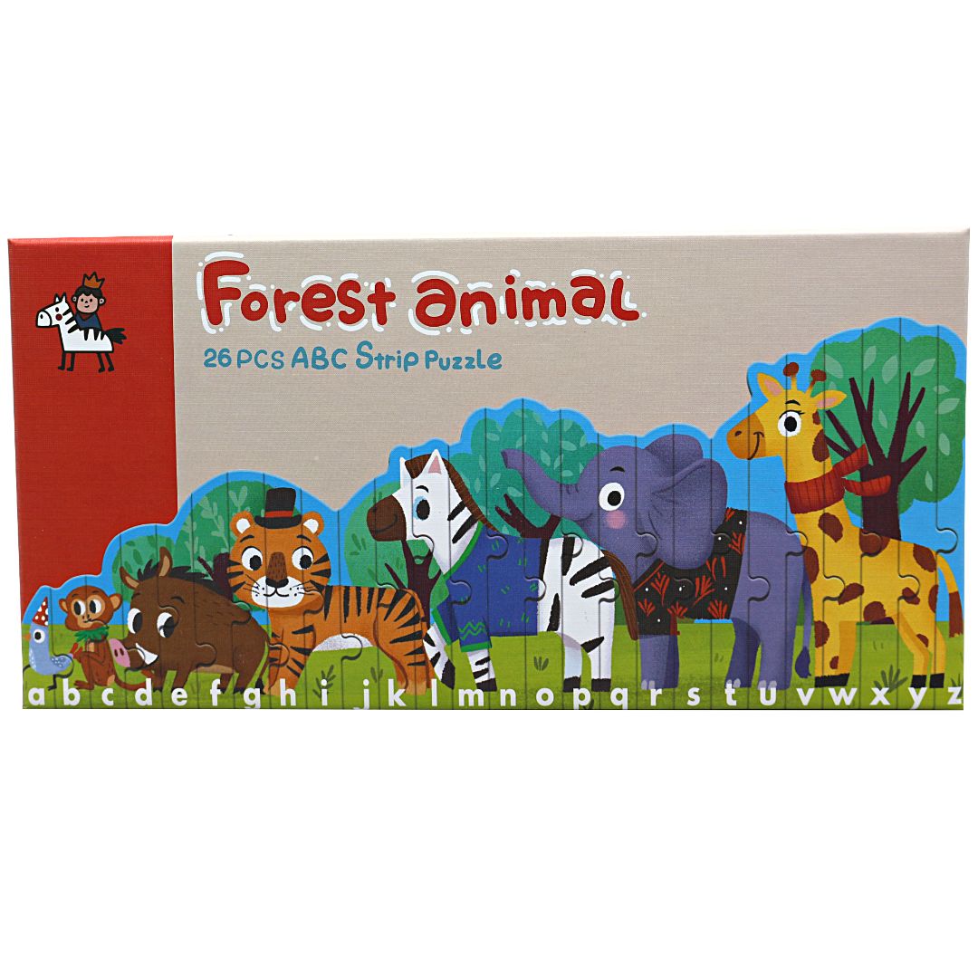 26 PCs Alphabets Strip Puzzles