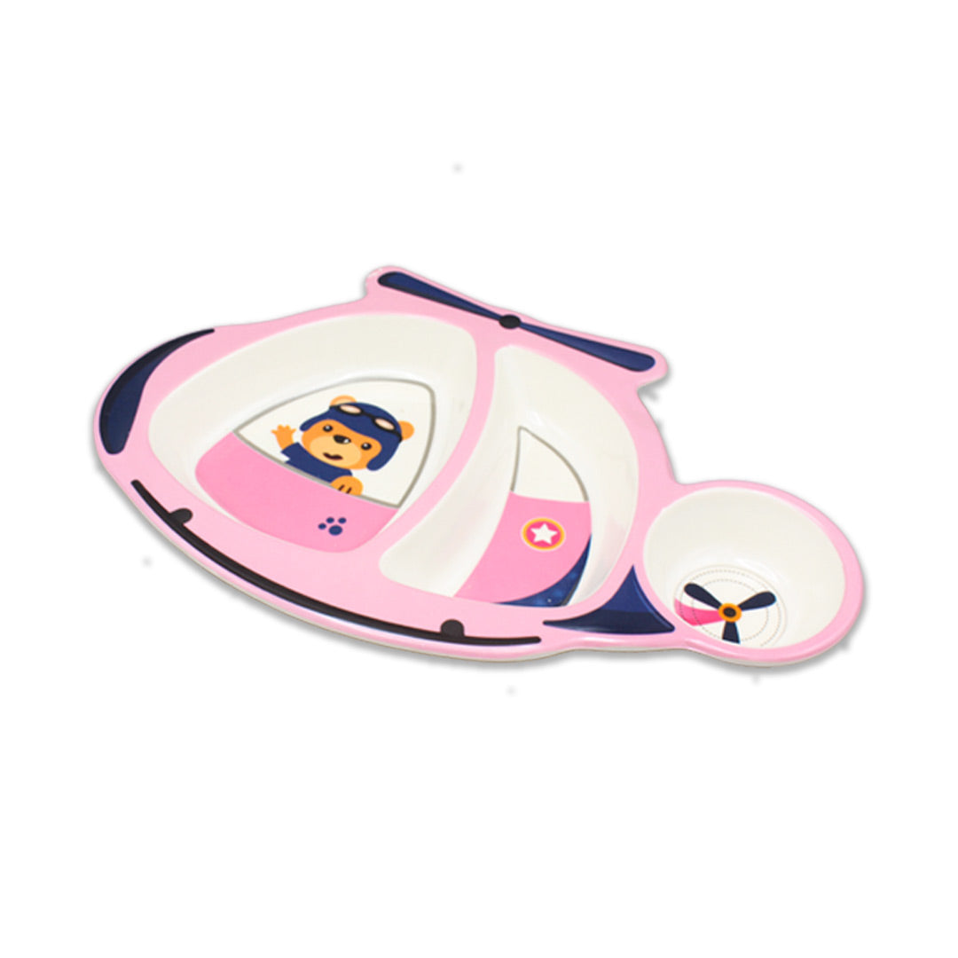 Helicopter Dinnerware divided plate