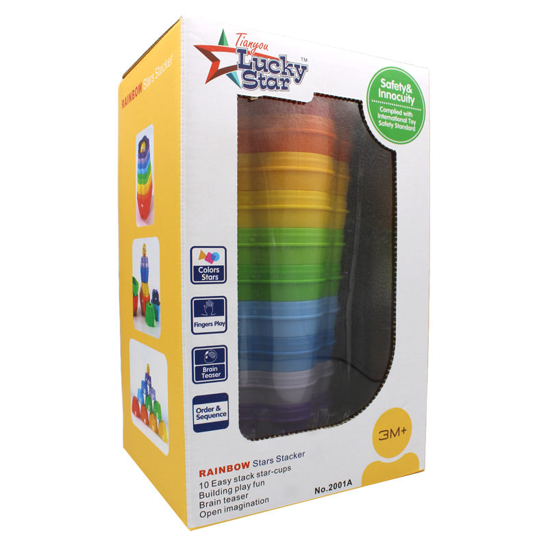 Rainbow Stars Stacker