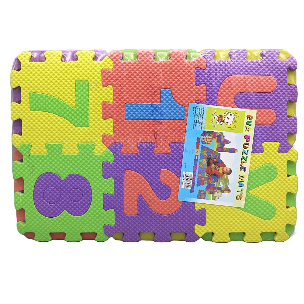 36 PCs Eva Puzzle Mats Alphanumeric(ABC, 123)