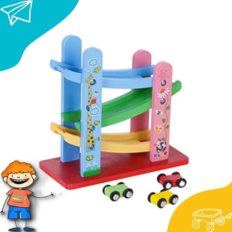 Ramp Racer Set Miniature Speeding Car Bingo Toys