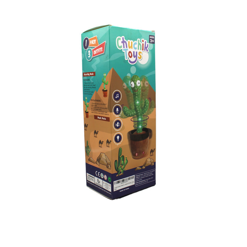 Dancing Cactus Talking Toy - Rechargeable