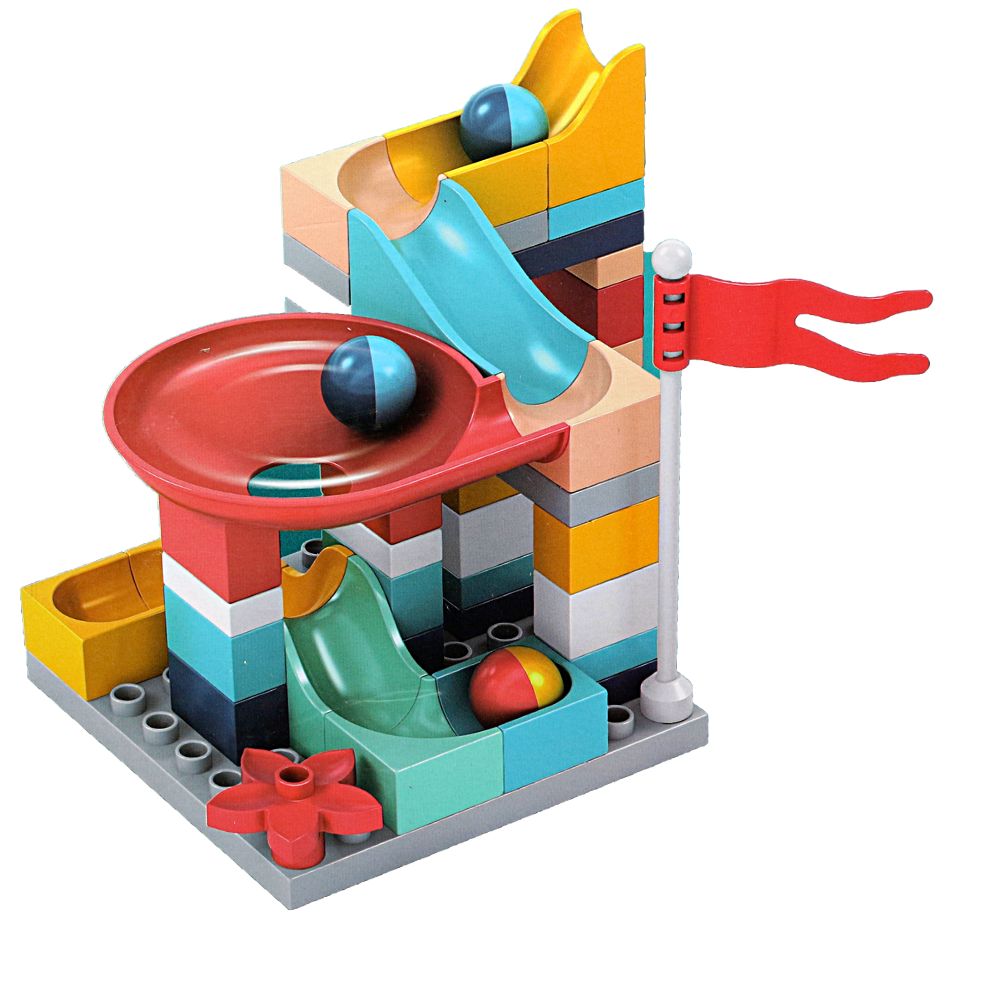 59 PCs Marble Run Slide Building Blocks