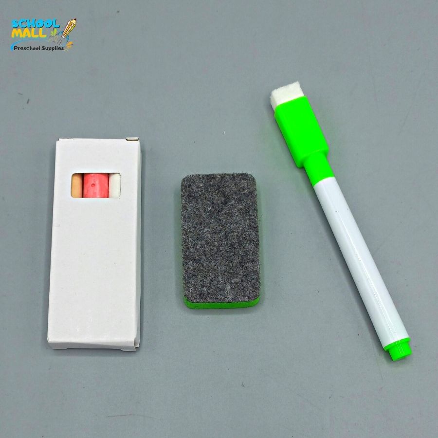 DOUBLE SIDED WHITE & BLACK WRITING BOARD, educational toys, preschool, schoolmallpk