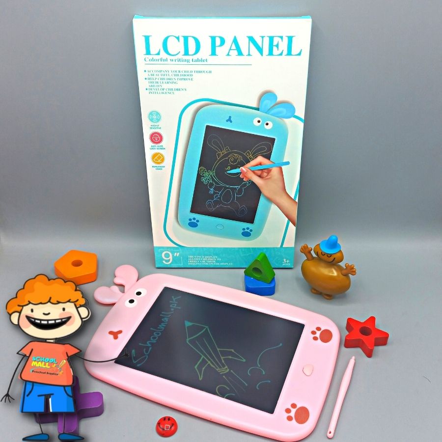 LCD Writing and drawing pad, educational toys, schoolmallpk