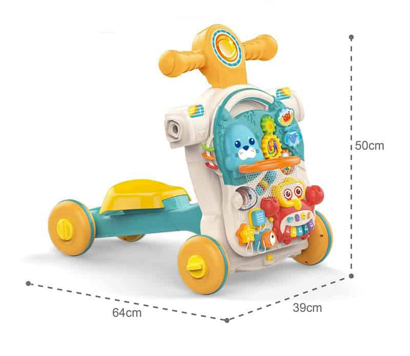 4 In 1 Multi-Function Baby Walker/Play Set/Baby Scooter
