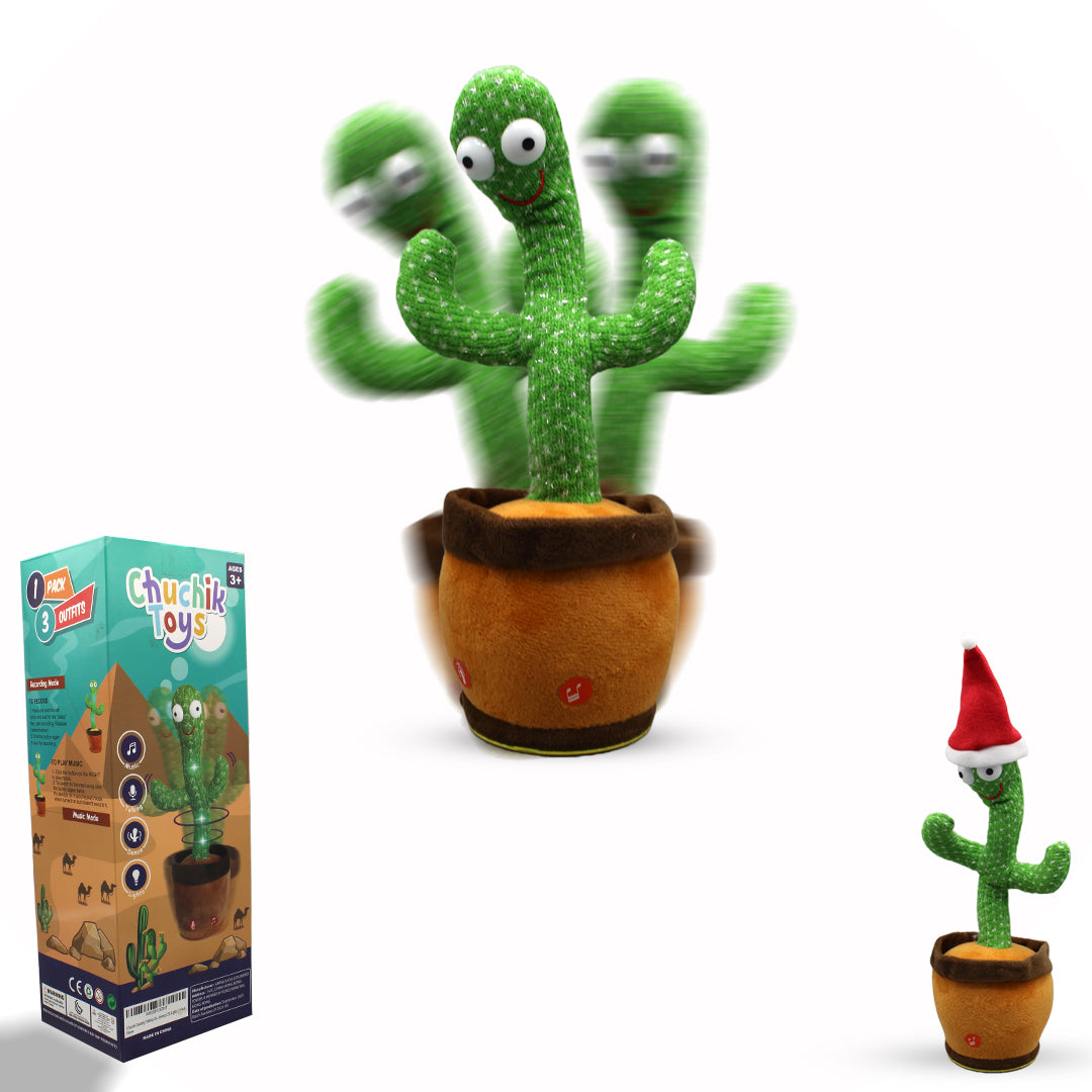 Dancing Cactus Talking Toy - Rechargeable