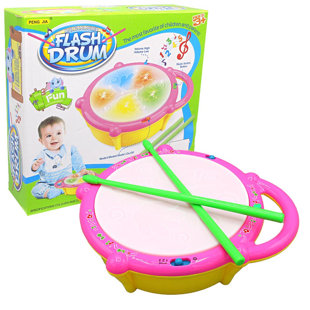 Multicolored Flash Drum – Music Toy