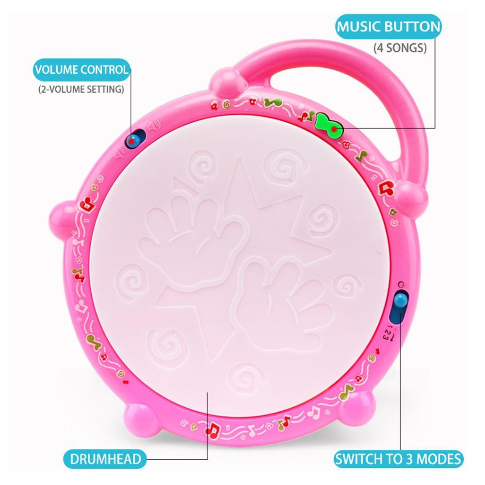 Multicolored Flash Drum – Music Toy