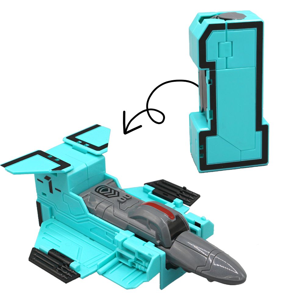 Numeric Troopers Transformable Blocks 0,1,3,4