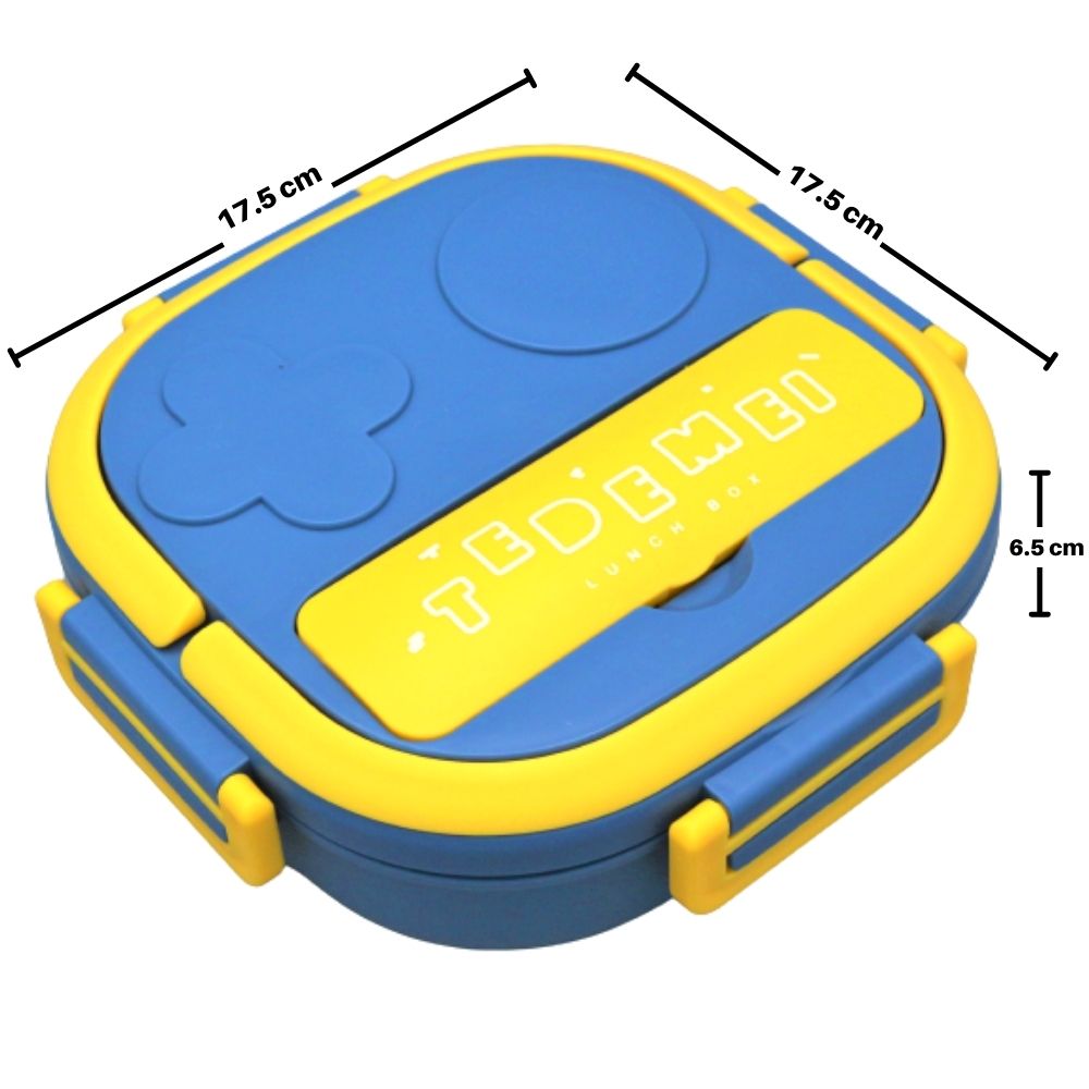 TEDEMEI Hot & Cool Lunch Box with spork (2)