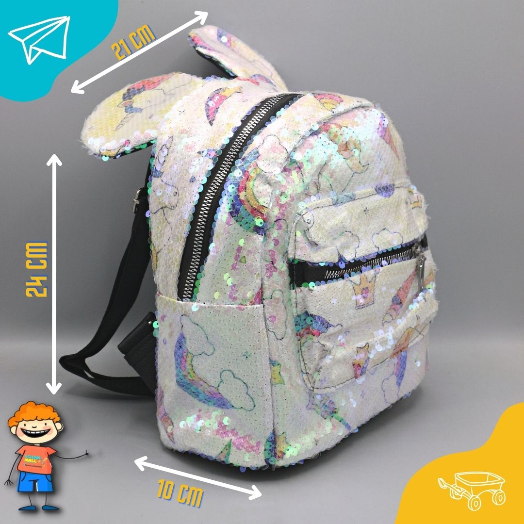 Unicorn Sequin backpack (2)