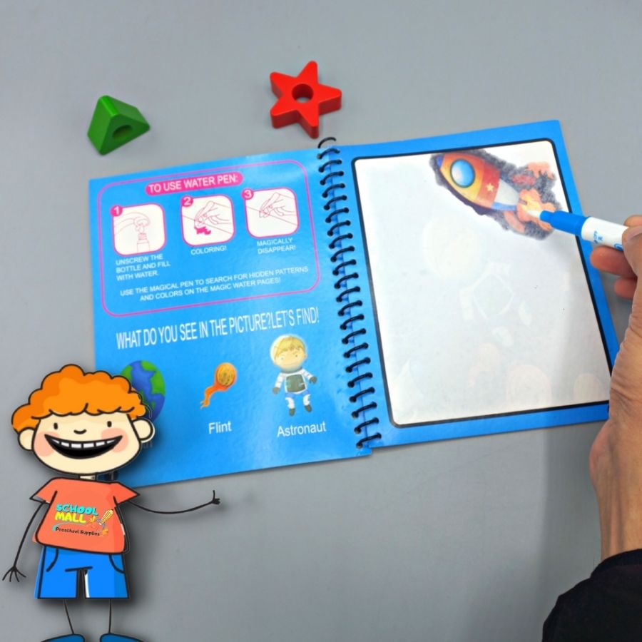 magic water book, schoolmallpk