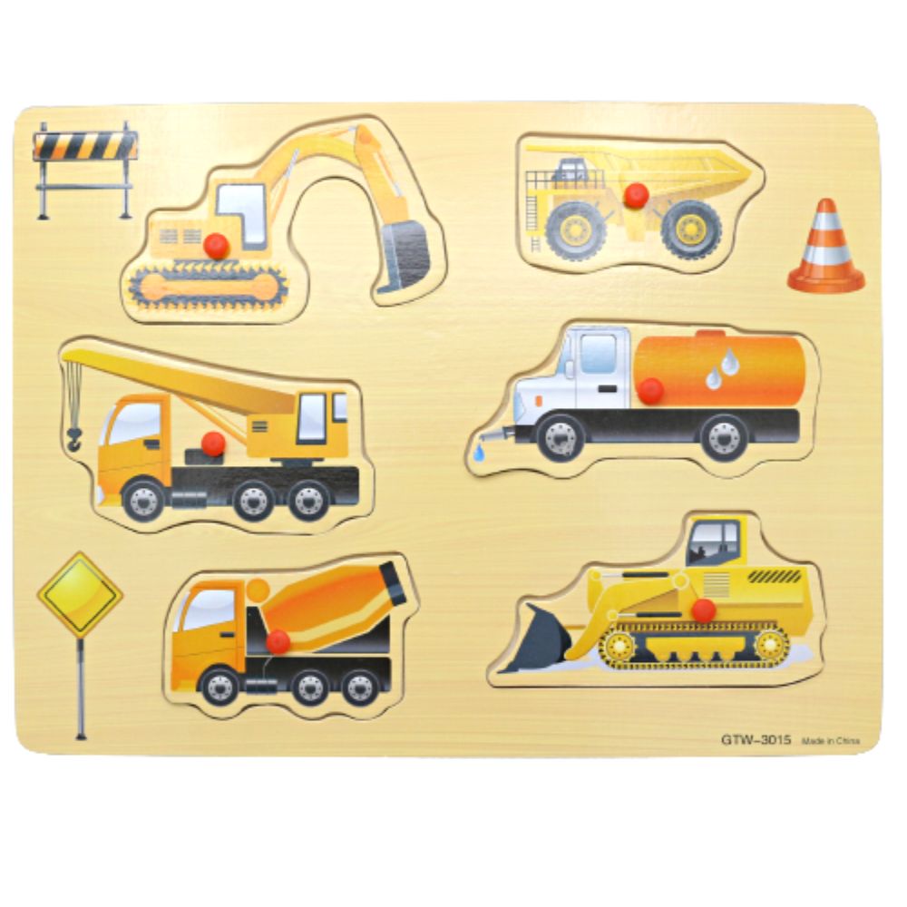 Wooden Peg Board(Heavy Vehicle) – GTW-3015