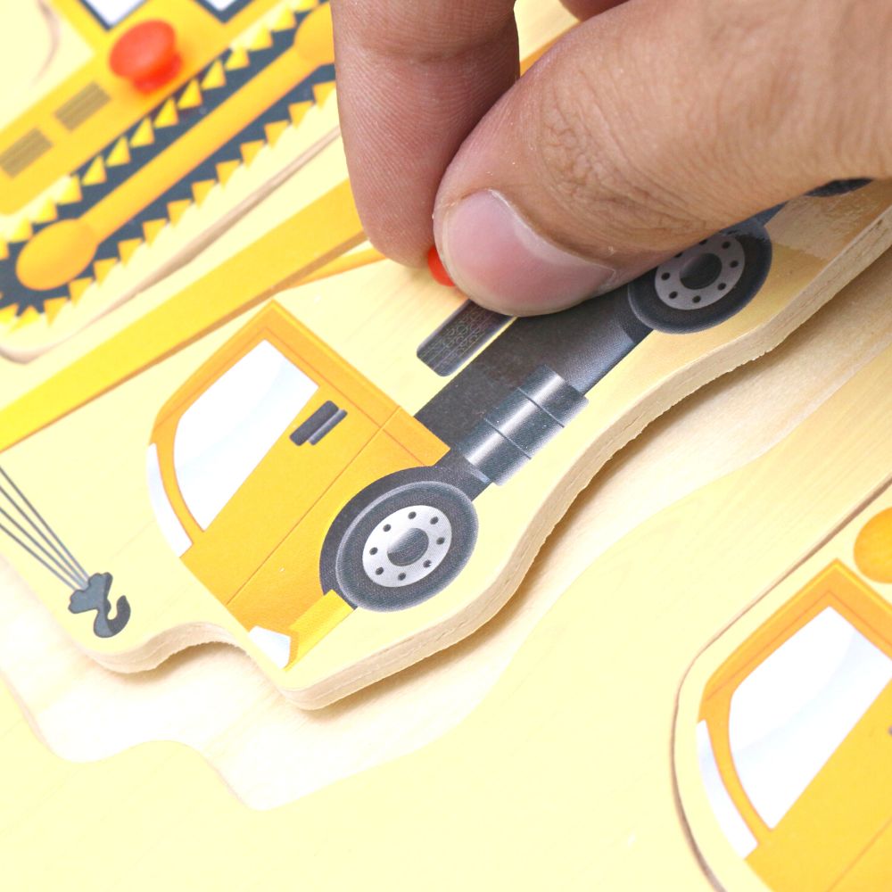 Wooden Peg Board(Heavy Vehicle) – GTW-3015