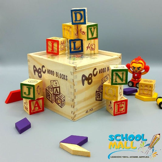 abc wooden blocks