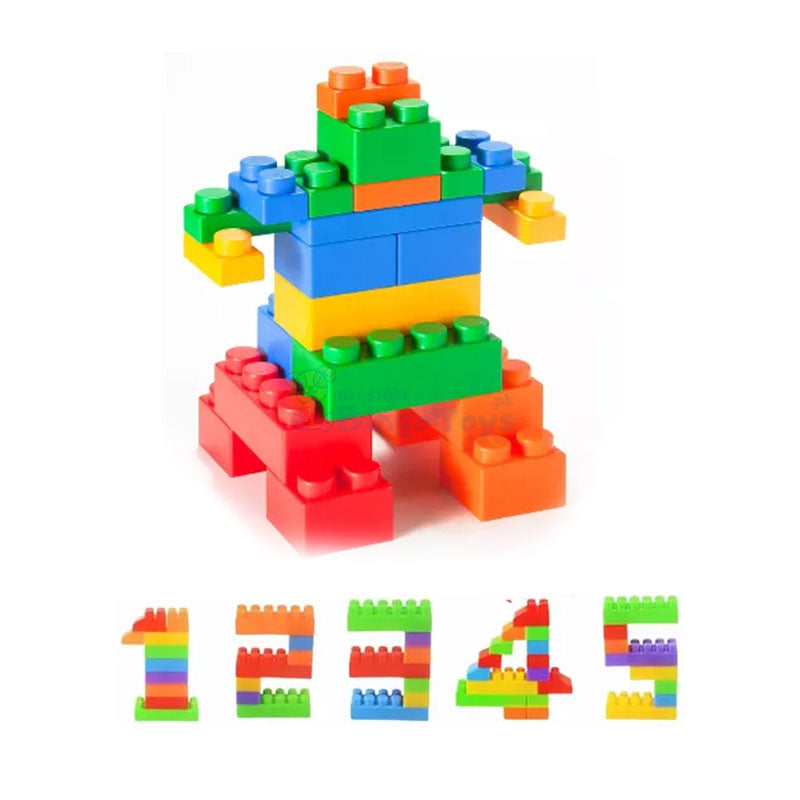 110 Pcs Building Blocks with Bucket