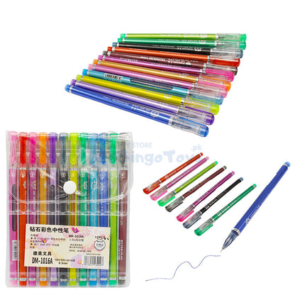 12 Pcs Multicolor Pen YUGUANG (1446)