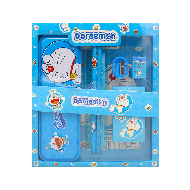 12 Pcs Cute Cartoon Stationery Set