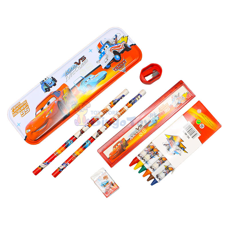 12 Pcs Cute Cartoon Stationery Set