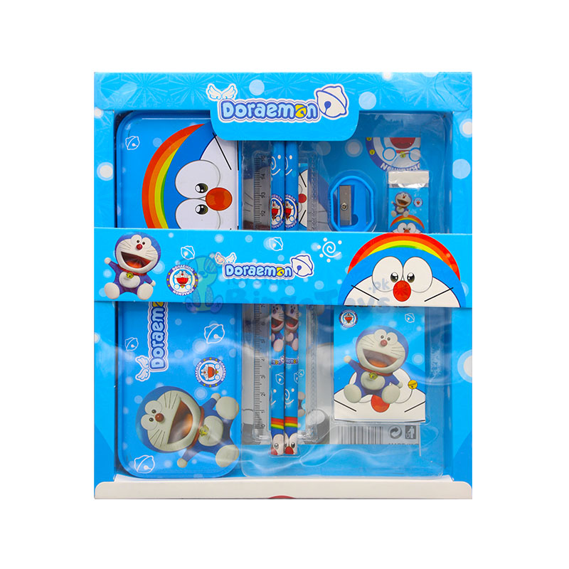 12 Pcs Cute Cartoon Stationery Set