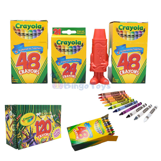 120 Pcs Vibrant Crayon Colors