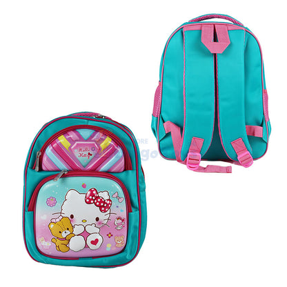 Hello Kitty Embossed School Bag 14 inch (1761)