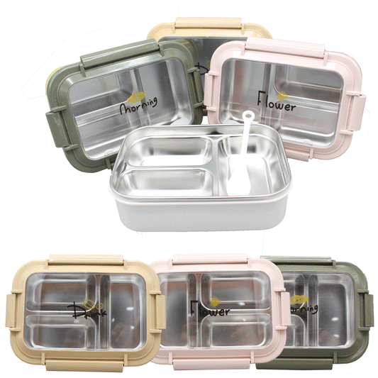 3 Compartment Lunch Box