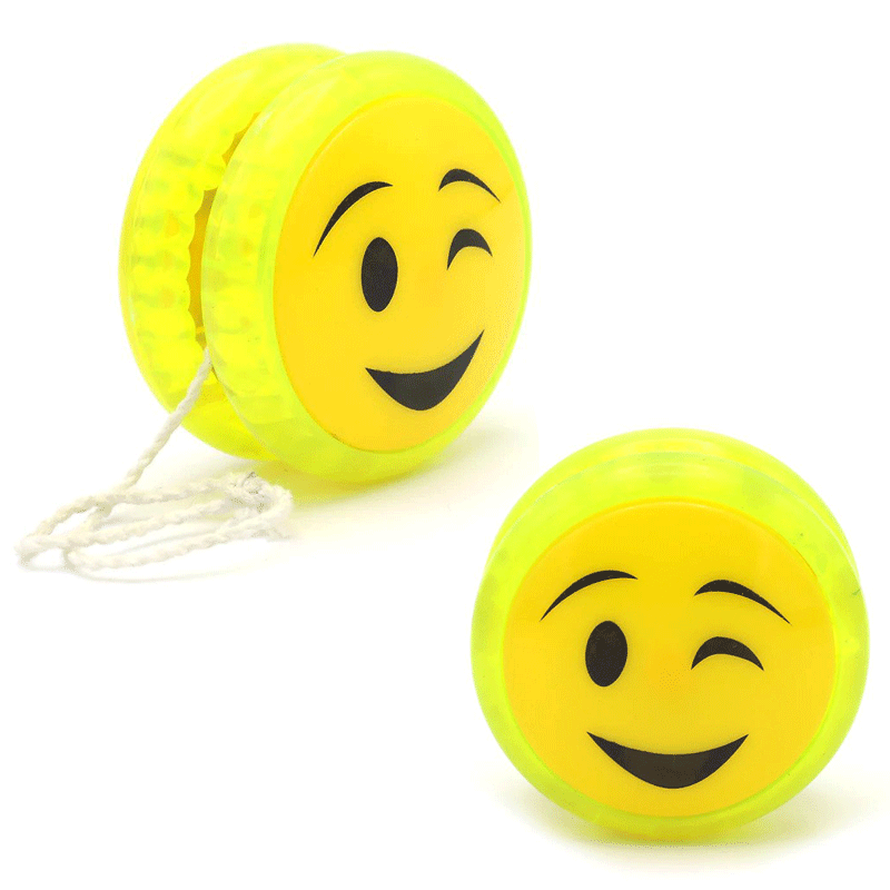 Emoji yoyo with lights – Bingo Toys