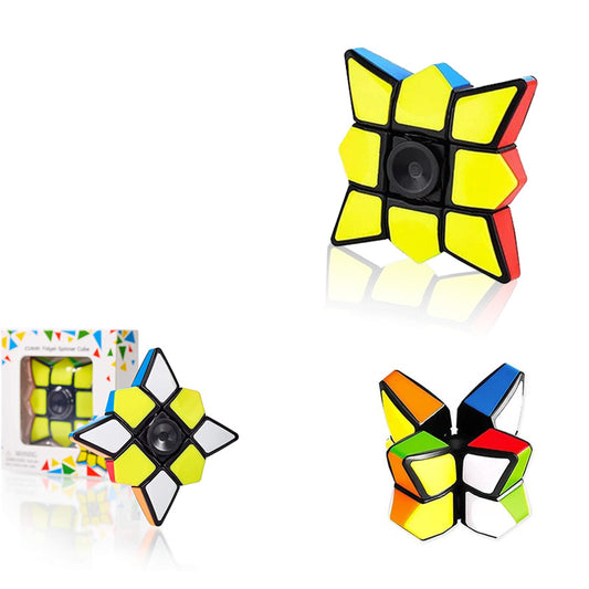2 in 1 Fidget Spinner & Magic Cube