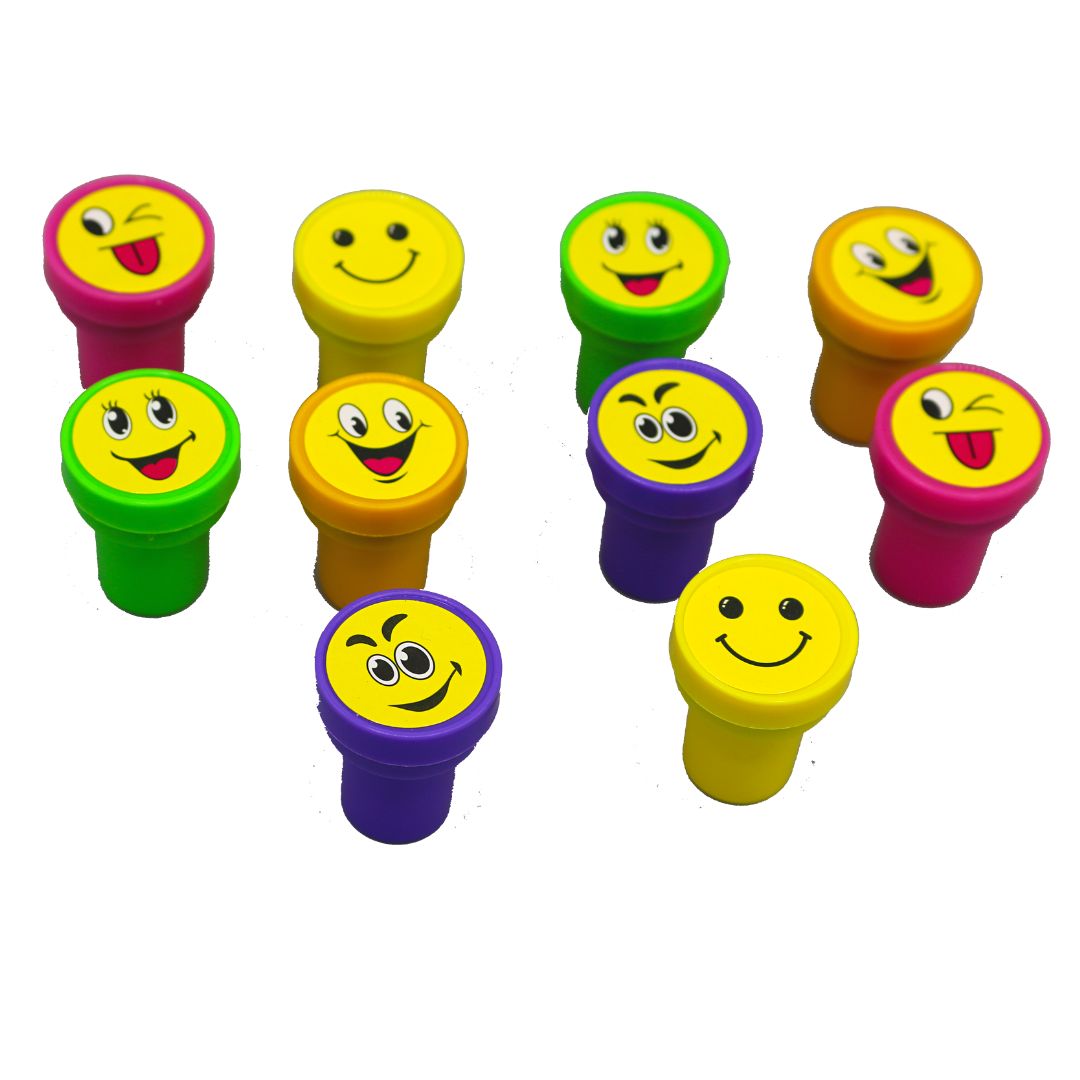 10 PCs Smileys Stamp Set