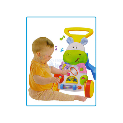 2 in 1 Hippo Toddle Push Walker