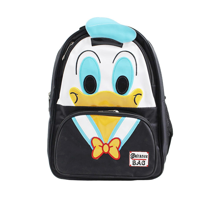 Kids Cute Duck Theme Backpack 15 inch (Black)