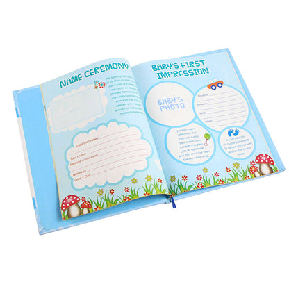 Baby Memories Record Book for Boys