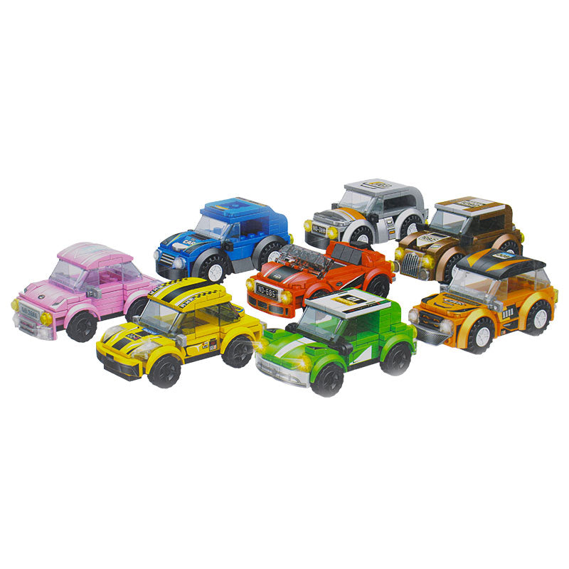 DIY Puzzle Blocks City Series Cars Collection