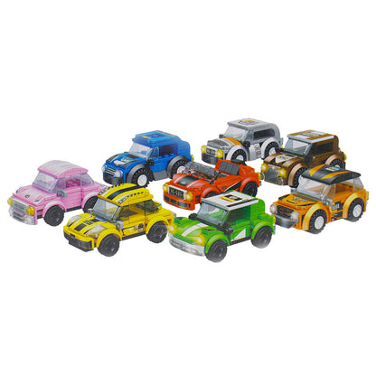 DIY Puzzle Blocks City Series Cars Collection
