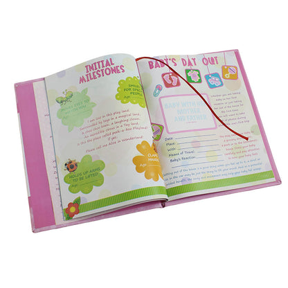 Baby Memories Record Book for Girl