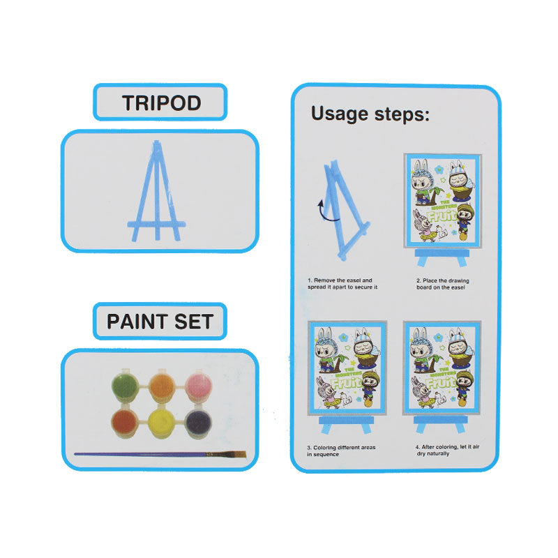 Happy two-sided Graffiti Set for Kids