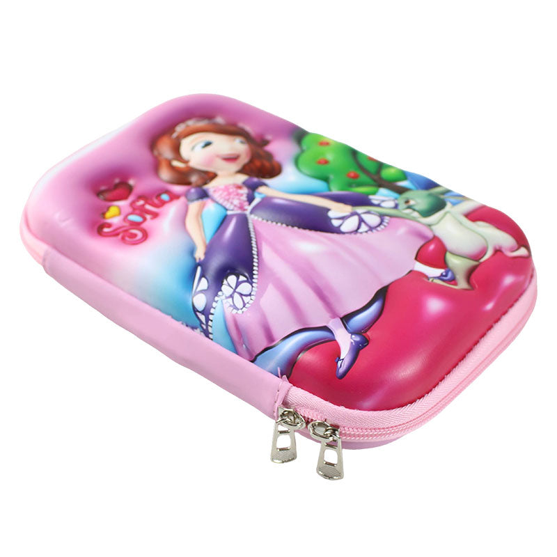3d Embossed Characters Stationery Case for Girls #1990