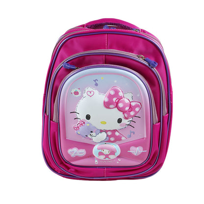 Hello Kitty Embossed School Bag 14 inch (1760)