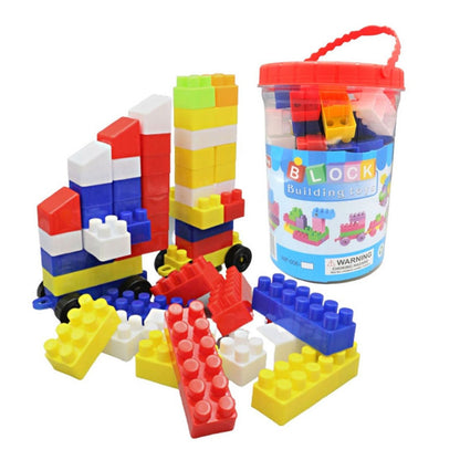 Building Blocks for Kids 55 Pcs (Plastic) #1969