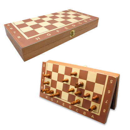 Wooden Magnetic International Chess